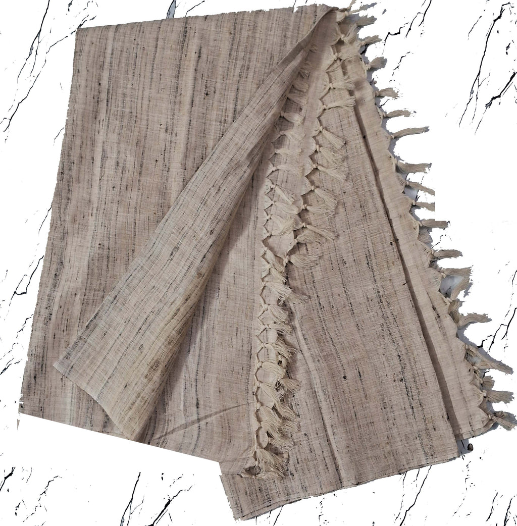 BEIGE COLOUR KATIA BLEND COTTON CHADDAR OR ANGAVASTRA FOR MEN